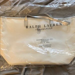 Ralph Lauren white large Tote brand new!